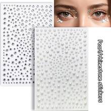 Pegatinas de perlas 3D, pegatinas de joyas, pegatinas autoadhesivas, decoración de strass, pegatinas de perlas para decoración del cabello DIY, accesorios decorativos para Halloween, Navidad y regalos, pegatinas de perlas autoadhesivas de fondo plano para uñas, teléfonos y talla grande para el Día de San Valentín