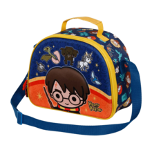 Harry Potter Kawaii Lunch Bag – Insulated Kids Lunchbox With Cute Hogwarts Design - Multicolor - View 3