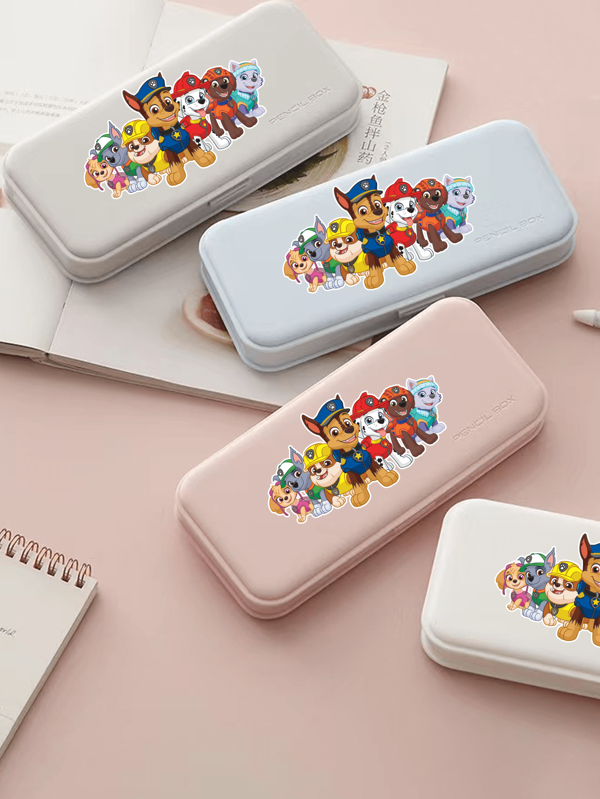 Paw Patrol 1Pc Paw Patrol Cute Kawaii Simple Pencil Box Suitable For Stationery Storage Pencil Case Back To School School Supplies