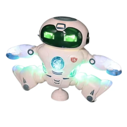 Robot Eléctrico de Juguete para Niños y Niñas con Movimiento Automático, Luces LED, Sonidos Divertidos y Diseño Interactivo – Juguete Inteligente Ideal para Estimular la Imaginación, la Coordinación y el Juego Creativo, Disponible en Modelos Modernos, Coloridos y Resistentes para Uso en Casa, Escuela o como Regalo Especial