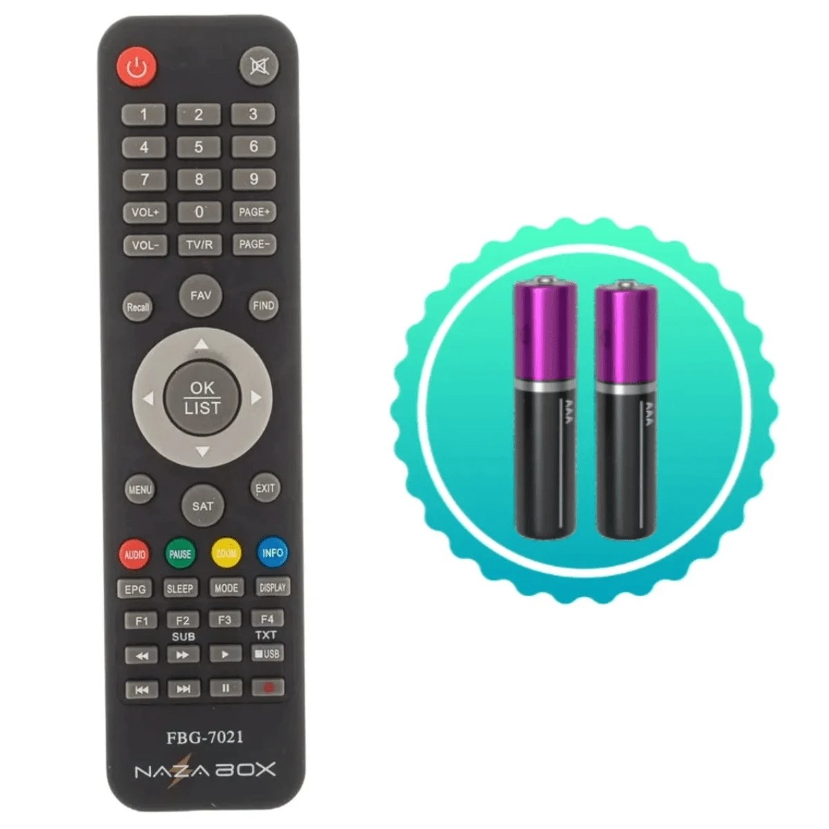 Compatible Remote Control P920 P930 Fbg 7021 + Batteries