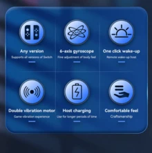 Joy-con compatible NSW/Oled - Negro - Ver 5