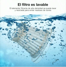 Mini Aspiradora 3 en 1 Portátil Limpieza Hogar Auto - Negro - Ver 8