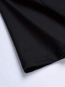 罗纹 100% 纯棉男女通用 T 恤，休闲浣熊和星空卡通英文印花短袖 T 恤，舒适柔软，男女皆宜