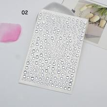 Pegatinas de perlas 3D, pegatinas de joyas, pegatinas autoadhesivas, decoración de strass, pegatinas de perlas para decoración del cabello DIY, accesorios decorativos para Halloween, Navidad y regalos, pegatinas de perlas autoadhesivas de fondo plano para uñas, teléfonos y talla grande para el Día de San Valentín