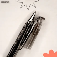 Zebra J Rollerball Pen RX Gel Ink Instant Dry Point 0.5 Mm Blister Pack Of 2 - Black - View 4
