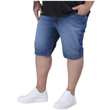 Bermuda Plus Size Men's Jeans Large With Lycra Elastane Summer Pocket Zipper Bermuda Jeans - 牛仔褲 - 查看 4