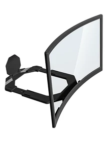 12/14/18英寸3D手机屏幕放大器，高清曲面投影屏，带可折叠支架，兼容所有智能手机 - 便携式电影、视频和游戏放大显示配件（不含电池），适用于、安卓手机，送给家人和朋友的生日礼物 - 彩色 - 查看 4