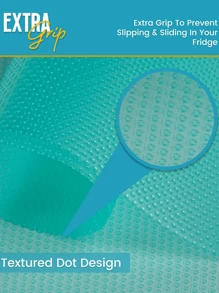 4 pièces Tapis de doublure de réfrigérateur lavables, tapis de doublure de réfrigérateur imperméables à l'eau et résistant à l'huile, doublures pour étagères de réfrigérateur, couvre-dessous de verre pour étagère de congélateur, armoire, tiroir
