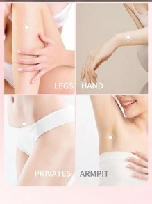 1pc Electric Female Painless Hair Removal Trimmer, Bikini/Intimate Area Epilator, Dual Heads Shaver, Multi-Purpose Design, Waterproof Blades, Type-C Charging, Compact & Convenient, Specially For Women To Trim Pubic Hair, Armpit Hair, Leg Hair And Upper Lip Hair, 2in1 Female Electric Depilation Set