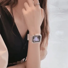 2 In1 Band+Case Compatible With Apple Watch Band Women/Men 40mm 42mm 41mm 38mm 44mm 46mm 45mm 49mm,Bracelet Wristband Compatible With IWatch Bands Series 10/9/8/7/6 5/4/3/SE/2nd Generation/Ultra/2 Smartwatch Accessories,School Backpacks For Teens