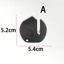 Knife Sharpener Handheld Multi-Function 3 Stages Type Quick Sharpening Tool With Non-Slip Base Kitchen Knives Accessories Gadget, - Multicolor - View 13