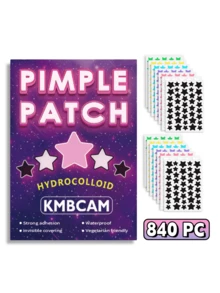 1400Pcs Star-Shaped Spots Pimple Patches For Face, Cute Pastel Colors Colorful, Love Stickers Protect And Heal, Popular Marks And Cover Spots, Perfect For Spots, Cover Pimples Overnight - Nearly Invisible Patches For All Skin Types, For Party Bar Girls Lady. - Multicolor - View 14