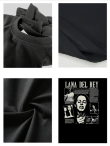 Men T-Shirts - Black - View 4