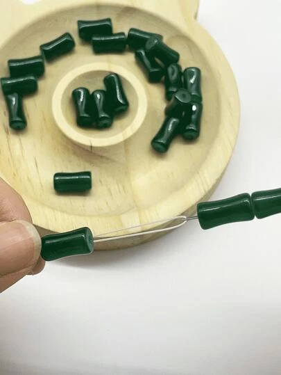 5 st långa pärlnålar i rostfritt stål, 0,4 mm/0,5 mm/0,6 mm/0,7 mm/0,8 mm/0,9 mm, 10,24 tum långa, verktyg för gör-det-själv-smyckestillverkning, lämpliga för hantverk och pärlbroderi