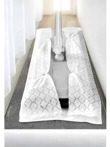 Un set (100 piezas) de mopa estática desechable de estilo holgado para limpieza de una sola vez. (En las siguientes especificaciones, 1 pieza equivale a 100 piezas). Se puede usar para trapear y absorber el polvo, con paños secos y húmedos. No requiere lavado a mano para una limpieza fácil. Almohadillas de repuesto para mopa de fibra superfina, paños de mopa de piso plano, mopas desechables, de doble uso para uso seco y húmedo, fácil de limpiar, artículos de limpieza.