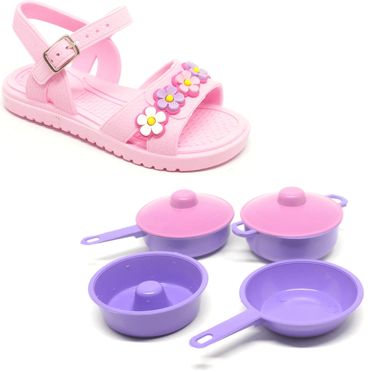 Children's Sandals, Lightweight, Comfortable, School Slippers, Summer Fashion, With Pretend Play Toys