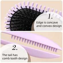 Pieptene de coafat multifuncțional cu pernă de aer, conceput pentru bărbați și femei, pentru modelarea, fixarea buclelor și minimizarea smulgerii și săriturii pe părul ud sau uscat, masaj, potrivit pentru ondularea părului lung, utilizare uscată și umedă, pieptene de coafat păr, perie, perii de păr, perie pentru margini, perie de păr, pieptene de păr, pieptene de păr, perie pentru descurcat, perie bilă, perie mini de păr, set de perii de păr, pieptene din lemn, articole esențiale de călătorie, articole esențiale de călătorie, coafură, coafură, perie de păr, perie pentru spate neted, perie de coafat, perie pentru păr creț, perie pentru margini, pieptene de păr, perie de păr, set de perii de păr, pieptene de păr, pieptene pentru bucle, perie pentru descurcat, perie de păr pentru femei, păr, călătorie, produse pentru păr, instrumente pentru păr, articole pentru păr, frizerie, accesorii frizerie, frizerie, echipamente de coafură