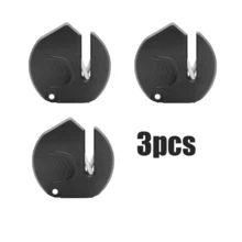 Knife Sharpener Handheld Multi-Function 3 Stages Type Quick Sharpening Tool With Non-Slip Base Kitchen Knives Accessories Gadget, - Multicolor - View 14