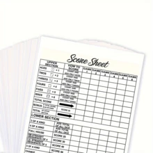 50/100 Würfelspiel Punktekarte, Familienspiel, Brettspiel, geschlechtsneutrales Würfelspiel geeignet für Urlaub, Camping, Reisen, Familientreffen, Party, Geburtstag, Team- und Einzelwertungsspiel, Weihnachts- und Neujahrsspaß, Requisite, perfektes Geschenk für Sportbegeisterte, Partyartikel, Weihnachtsgeschenk, Brettspiel, Partyspiel, Weihnachtsstrumpffüller - Verschiedenfarbig - Übersicht 11
