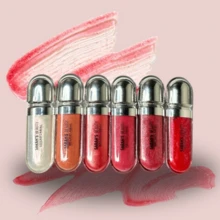 Sarah Beauty Lip Gloss Cheap Cousin To Gloss - Kit 2 Gloss 5 dan 6ROSA - View 5
