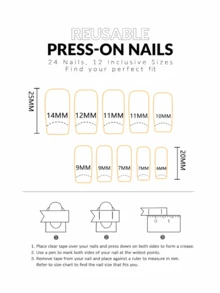 Leopard Nails Y2k Nails French Tip Nails This Mid-Length Square Nail Patch Is Detachable With 24 Pieces. The Pink Leopard Print Nail Patch Is Simple, Fashionable And High-End. It Is Suitable For Both Ladies And Girls.