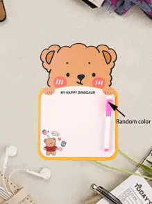 儿童卡通可擦写画板，双面书写和绘画，早教教育白板，可重写涂鸦板，学生创意文具，学校用品，返校