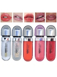Sarah Beauty Lip Gloss Cheap Cousin To Gloss - Kit 2 Gloss Cor 6ROSA E 4 - View 4