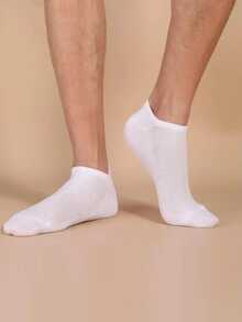 12 pares Calcetines cortos, ligeros y transpirables de verano  para gimnasio - Negro - Ver 3