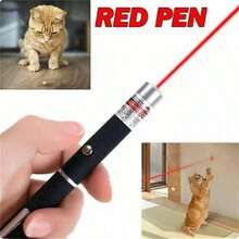 1pc Random Color Multifunctional Portable Laser Pointer - Laser Dot Cat Toy, LED Indicator Light, Interactive Pet Toy (Batteries Not Included) - Multicolor - View 3