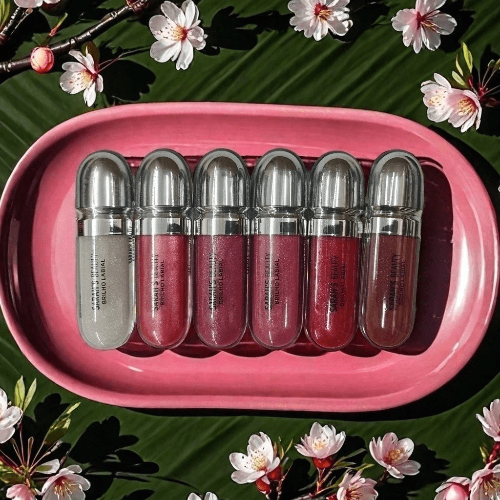 Sarah's Beauty Lip Gloss - Kit 2 Brillo Cor 3 y 4 - Añade 2