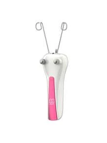 Electric Face Hair Remover With Power Display, One-Button Dual-Mode, Type-C Rechargeable Cordless Women's Facial Hair Removal Epilator - Physical Epilation, Prevents Regrowth. Pearl Powder Lubricant Needs To Be Purchased Separately
