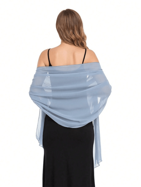 Chales, bufandas y chales de gasa para vestidos de novia, de fiesta, de noche y de ocasiones especiales