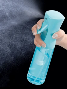 1个装喷雾瓶，透明粉紫色，可连续喷洒超细水雾，适用于美发、理发、沙龙、清洁、植物喷洒等，多功能喷雾瓶（200毫升/300毫升），返校季、旅行度假必备，女士美发配件，适用于梳背头、吹风机、头发、理发师、边缘梳、旅行、吹风机、美发用品、发胶、卷发产品、剪发剪刀、圣诞节、理发店、美发、吹风机、卷发梳、美发设备、旅行必备、旅行必备、发型、美发、头发、旅行、美发产品、美发工具、美发用品、理发师、理发师配件、理发店、美发设备 - 彩色 - 查看 9