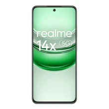 Realme 14X 5G AI 手机 8GB+256GB LTE，全球版，解锁手机，安卓 15 智能手机，联发科天玑 6300 处理器手机，5000mAh 大电池手机，品质可靠，圣诞礼物/赠品，不含充电器 - 綠色 - 查看 4