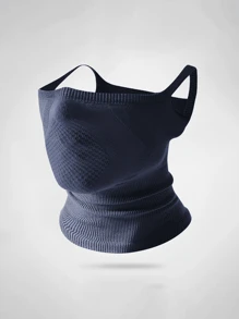 1 件男女通用纯色户外透气防紫外线面罩，适合徒步旅行、滑雪、骑自行车、防风保暖面罩 - 長款 - 查看 9