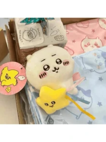 3Pcs-Chi-Ka-Wa Plush Doll Pendant Star Hugging Series Hachiware USAGI Cute Cartoon Keychain Hanging Keychain Plush Doll Accessories - 3 chiếc - Xem 9