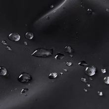 1 件狗雨衣 - 防水狗冬季夹克，防风外套，冬季狗雨可调节外套，带反光条，绿色和黑色 - 黑色 - 查看 9