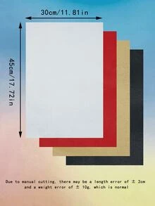 [11ct Tela a cuadros] Disponible en blanco, negro, rojo, caqui, material precortado de 30*45cm, tela de bordado de rejilla mediana, adecuada para punto de cruz, aplicable para proyectos de bordado DIY y bordado artesanal