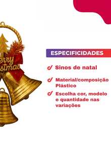 Christmas Bell Decoration Door Bell Hanging Decorative Christmas Bell Door Gold Santa Claus - RF949 - Xem 5