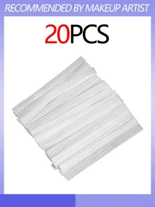 100/50/20/10pcs Makeup Brush Protective Net Covers, Plastic Net Covers, Hair Brush Net Covers, Anti-Shedding Protector, Makeup Brush Collection Nets, Beauty Tools - Multicolor - View 13