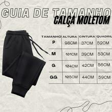 Men's Casual Sweatpants With Japanese Letter Print Black Flannel Jogger Pants Father's Day - màu đen - Xem 4