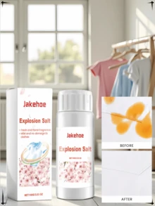 100g Floral Scented Oxygen-Activated Laundry Detergent Powder, Gently Removes Grease, Long-Lasting Fragrance, Softens & Protects Fabrics