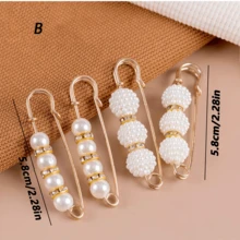 13件/套服装胸针配件腰夹紧固件可调节衣服松紧度防滑裤子腰夹 - 彩色 - 查看 15