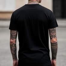 A Bit Of A Misfit Christmas Shirt, Rudolph The Red Nosed Reindeer Shirt 337688 Funny Men'S Short Sleeve Graphic T-Shirt Collection Black PR Muscle Fit T Shirt Men Christmas Santa Shirt Men Funny Pumpkin Face Shirt Men Funny Thanksgiving Dinner Shirt Heavyweight 100% Cotton T Shirt - 黑3 - 查看 2