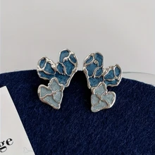 1pair Geometric Shape Oil Drop Ellipse Earrings - Geometric Earrings - View 10