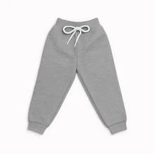 Kit 4 Calça Infantil Lisa Sem Estampa Moletinho Sortidas Escola Inverno