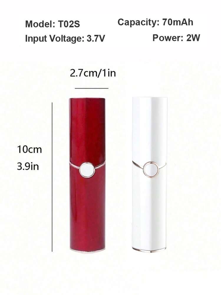 Portable Rechargeable Depilatory Pen, Electric Hair Remover/Trimmer For Women, Suitable For Bikini, Underarm, Face, Lips, Whole Body Hair Removal - White - View 11