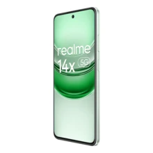 Realme 14X 5G AI 手机 8GB+256GB LTE，全球版，解锁手机，安卓 15 智能手机，联发科天玑 6300 处理器手机，5000mAh 大电池手机，品质可靠，圣诞礼物/赠品，不含充电器 - 綠色 - 查看 8