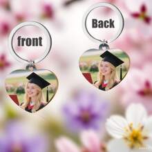 Customized Couple Photo Pendant, Cute Hanging Ornament, Creative Customized Car Keychain, Photo Customized Keychain, Pet Memorial Tag, Wedding Photo, Customized Couple Photo, Birthday Gift For Boyfriend, Birthday Gift For Girlfriend, Christmas Gift, Wedding Anniversary Gift, Valentine's Day Gift,Customized Keychains & Accessories,End Of Summer,Durable,Colorful,Cute,Adorable,Funny,Kawaii,Y2K,Stylish,Unisex,Casual,Custom,Personalized,Unique,Customized,Ideal Gifts For Him,Ideal Gifts For Her,Her,Boyfriend,Girlfriend,Family,Friends